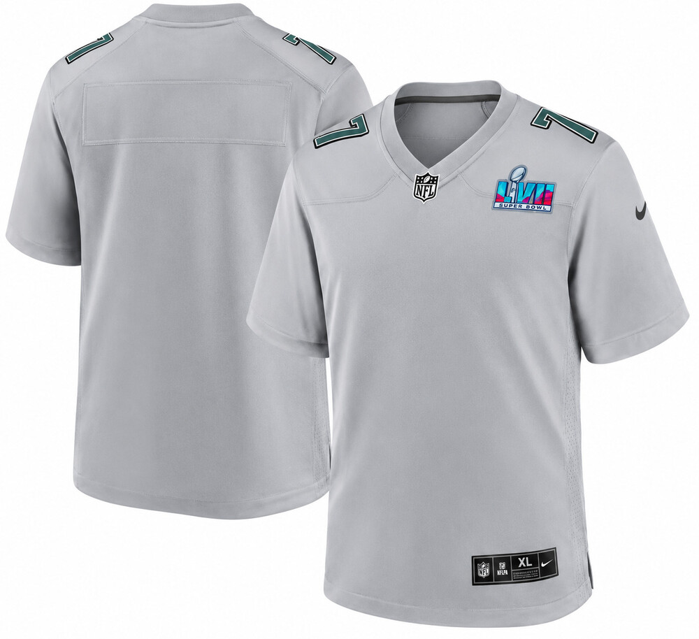 Philadelphia Eagles Super Bowl LVII Patch Atmosphere Nike Customizable Game Jers